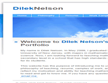 Tablet Screenshot of dileknelson.com